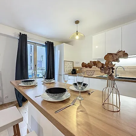 Le Gustave 4pers-centre Ville-5min De La Gare Apartment