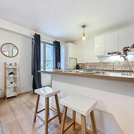 Apartment Le Gustave 4pers-centre Ville-5min De La Gare Nancy