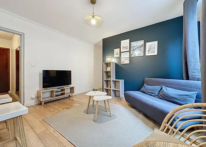 Апартаменты Le Gustave 4pers-centre Ville-5min De La Gare